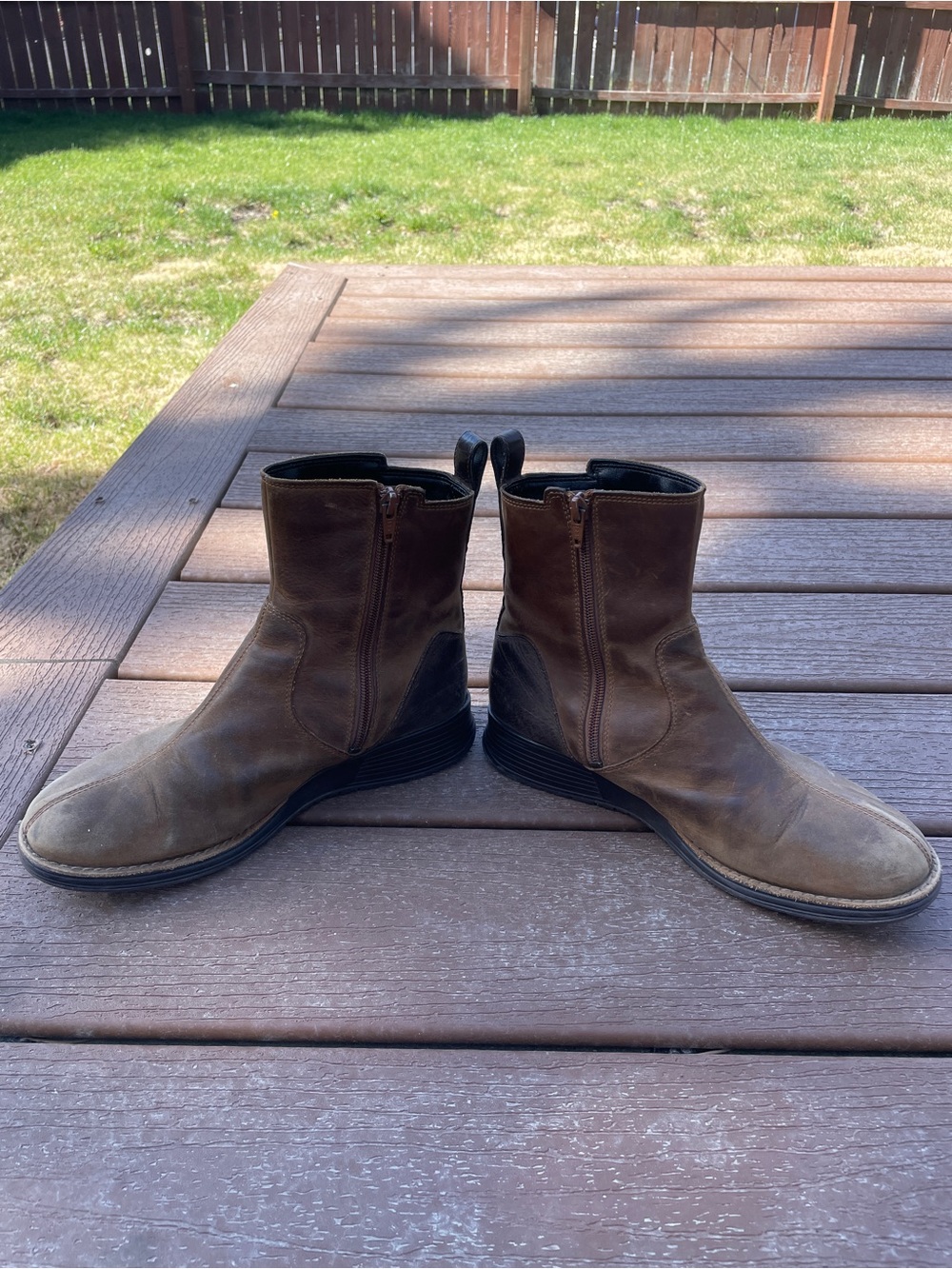Merrell Women's Brown Chukka Zip Ankle Boots - Picture 5 of 7
